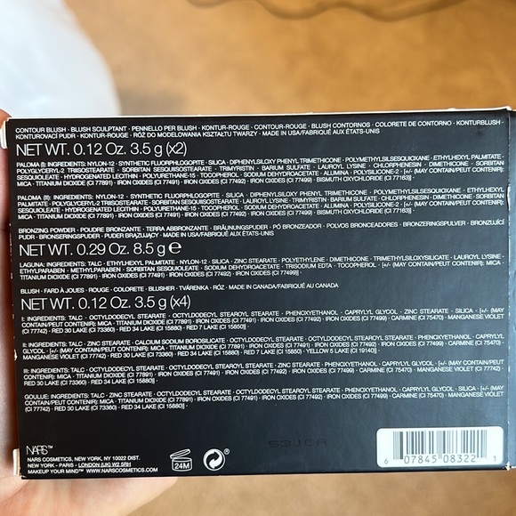 Nars Bundle (2 palettes) highlight and contour palette and Eyeshadow palette - Picture 5 of 10